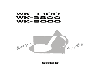 casio wk-3800. тоны